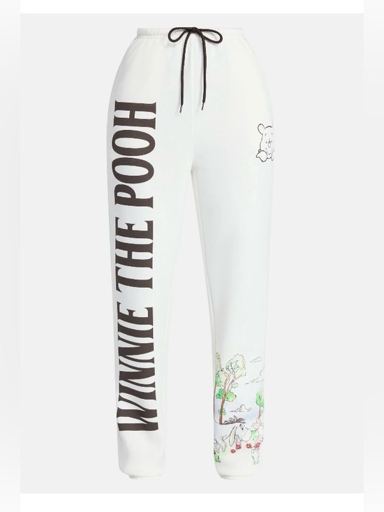 Disney Pants - Disney White Winnie the‎ Pooh Graphic Joggers - Multiple sizes XXS/L/XL